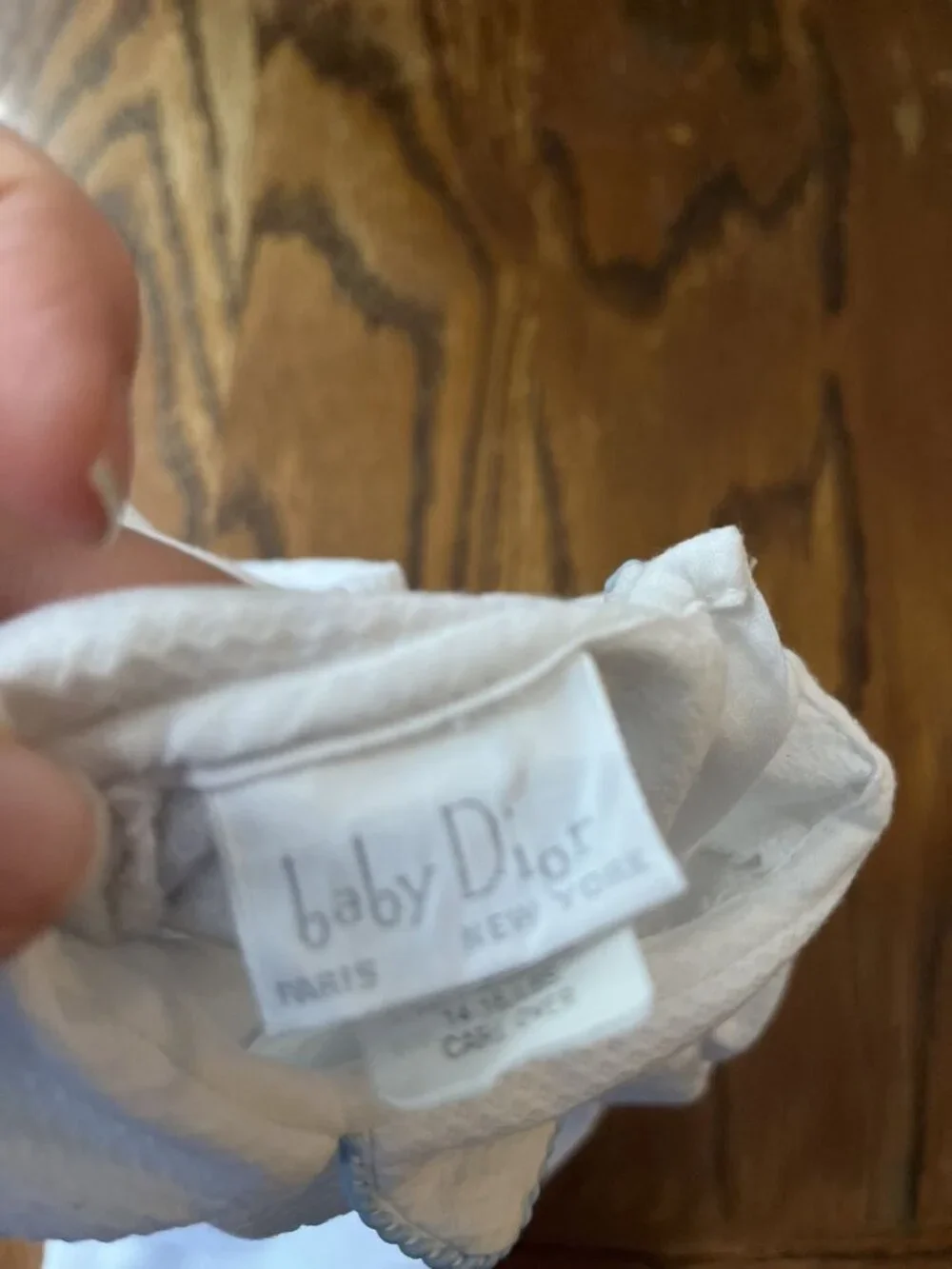 Baby Dior this baby